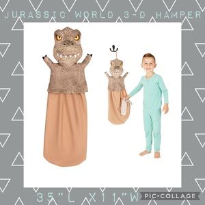 Universal Studios Jurassic World Kids Hanging 3D Character Laundry Hamper